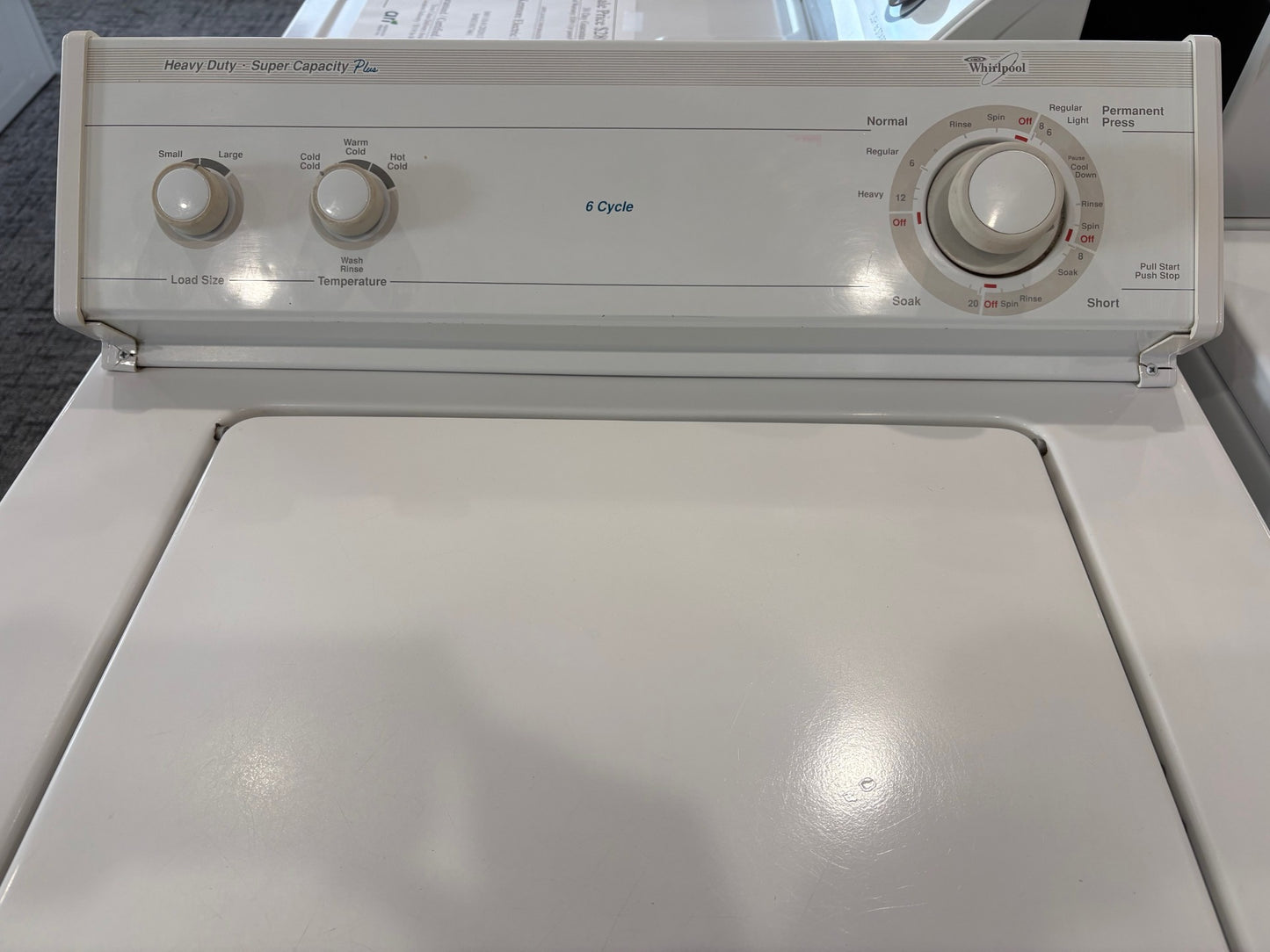 Whirlpool Washer